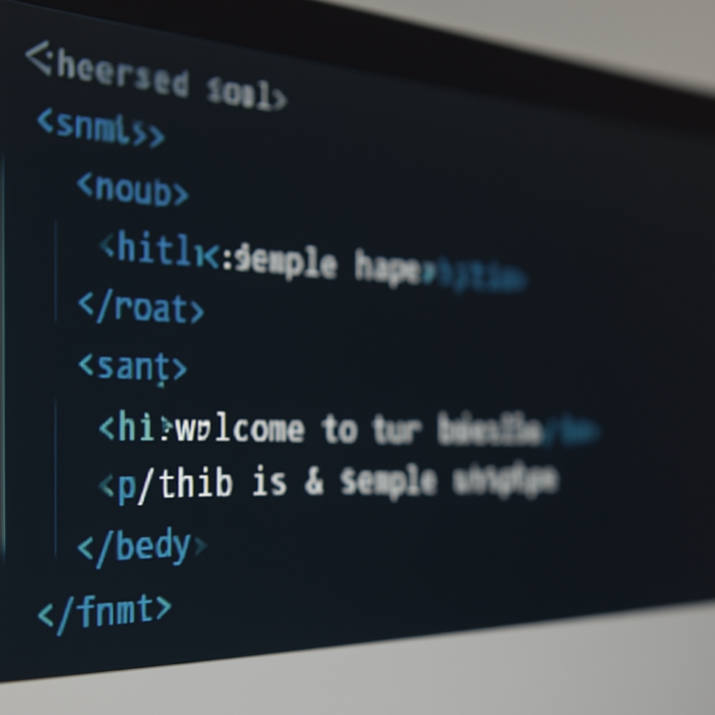 HTML fundamentals