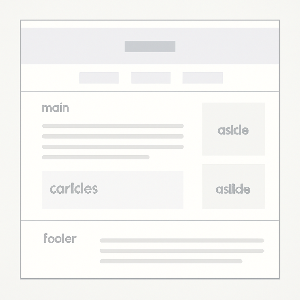 HTML fundamentals for building accessible web pages